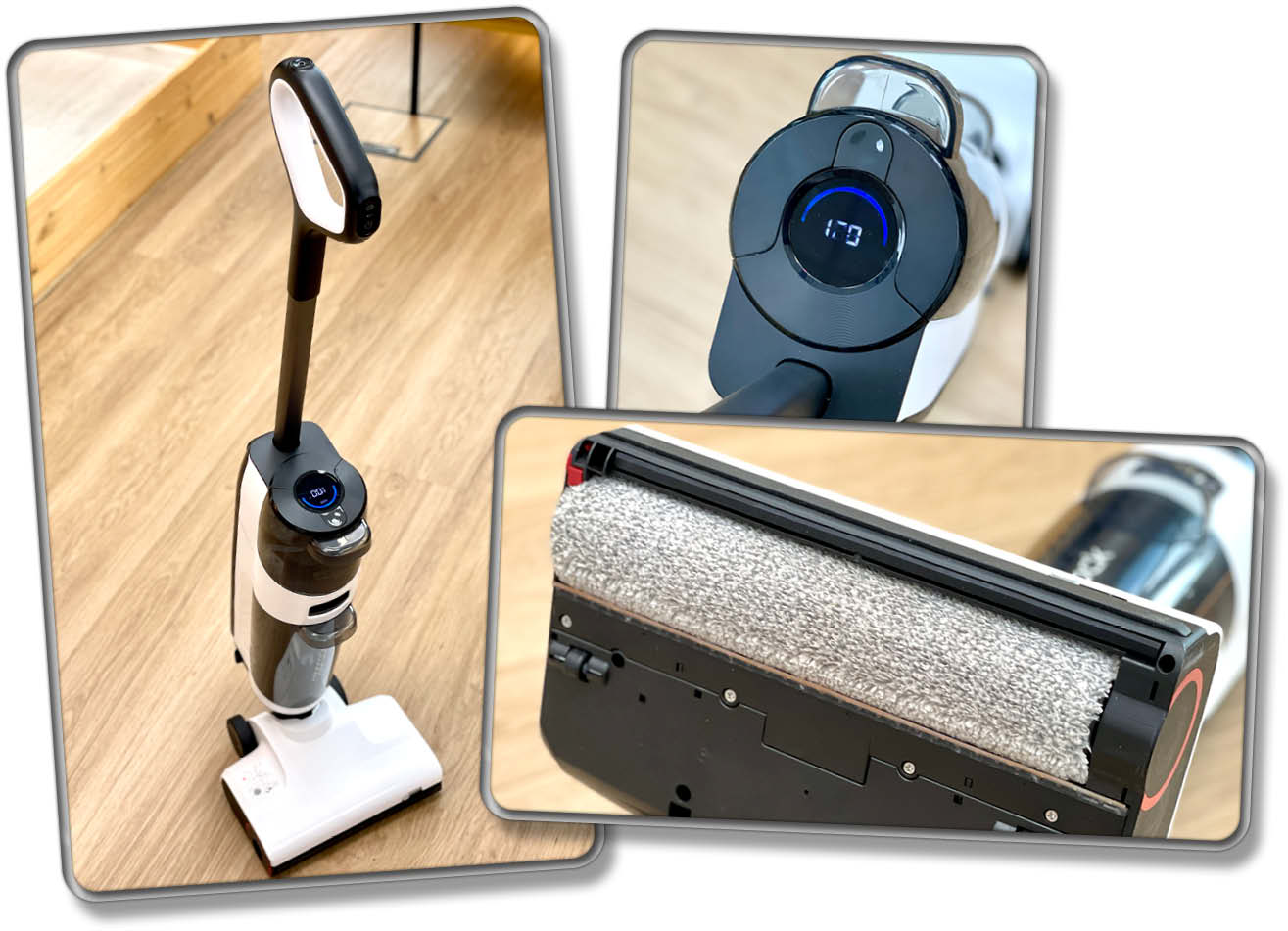 So sieht der Roborock Dyad Air Wischsauger aus