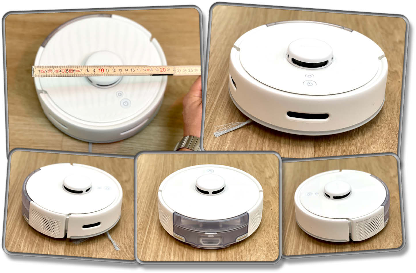 So sieht der kleinste Saugroboter der Welt aus.