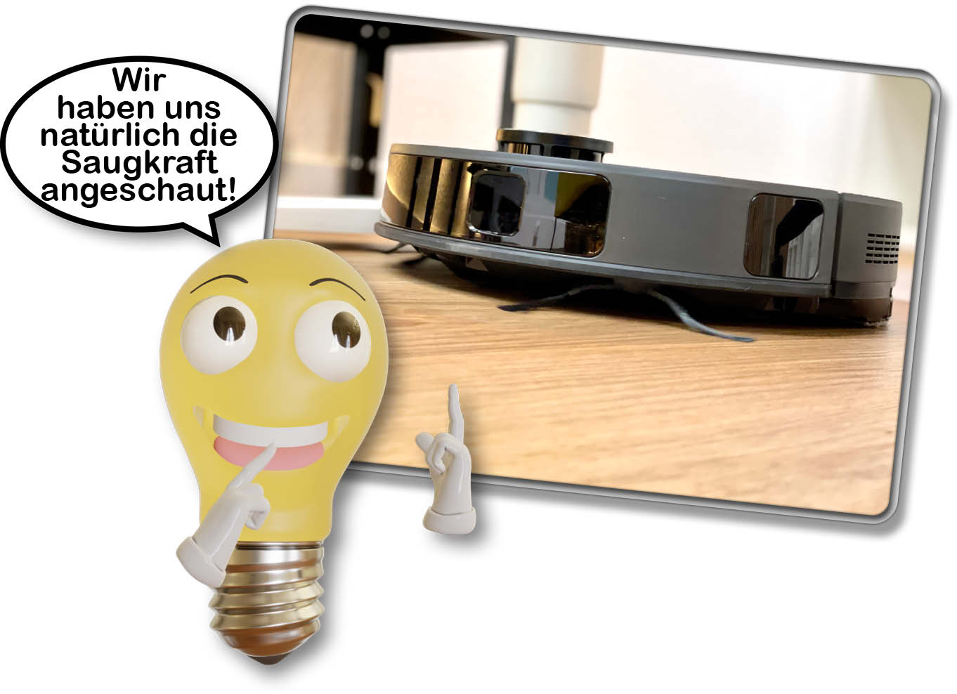 Wir haben die Saugkraft des Eureka NER E10s ganz genau getestet