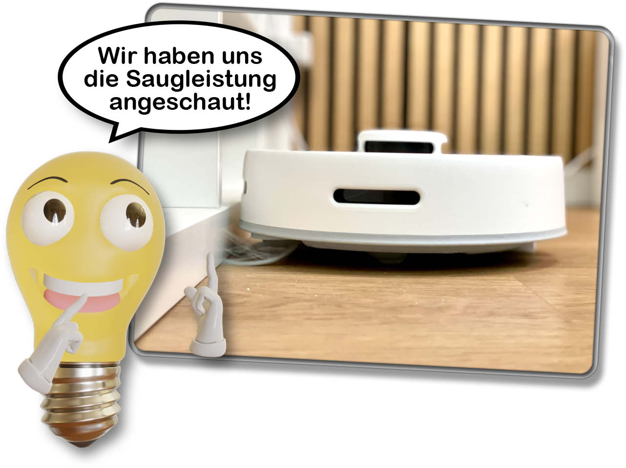 Wir haben uns die Saugleistung des SwitchBot K10+ ganz genau angeschaut