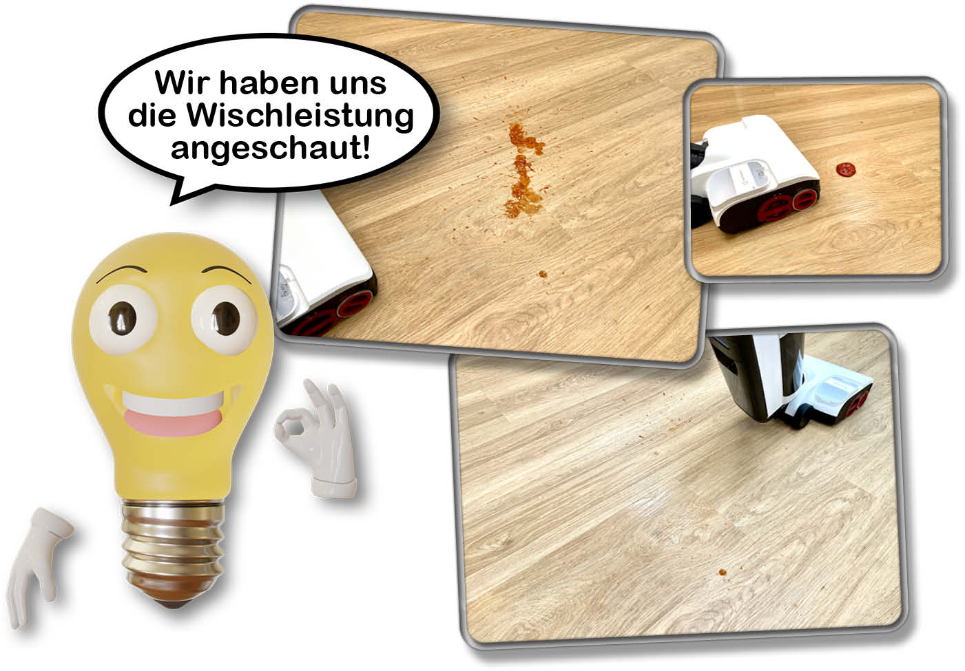 Wir haben uns die Wischleistung des Roborock Dyad Pro Combo ganz genau angeschaut!