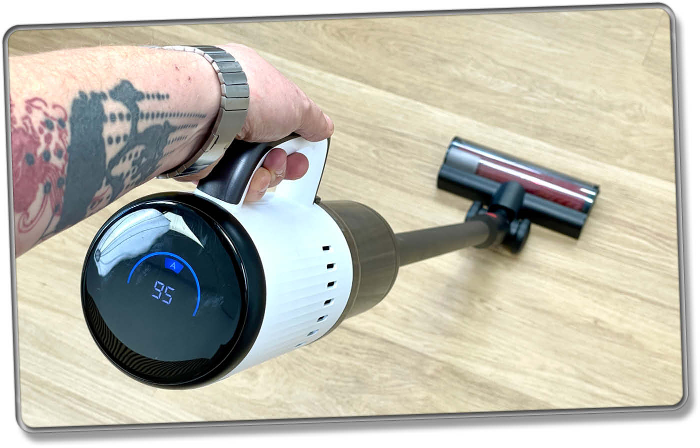 Wir haben uns die reine Akkusaugerleistung des Roborock Dyad Pro Combo genau angeschaut