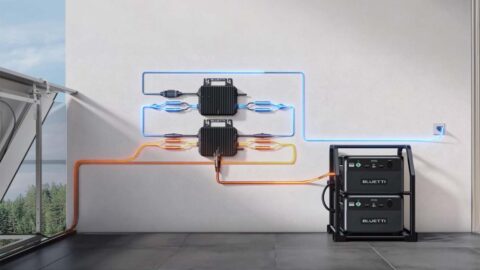 BLUETTI Balkonkraftwerk mit Energiespeicher