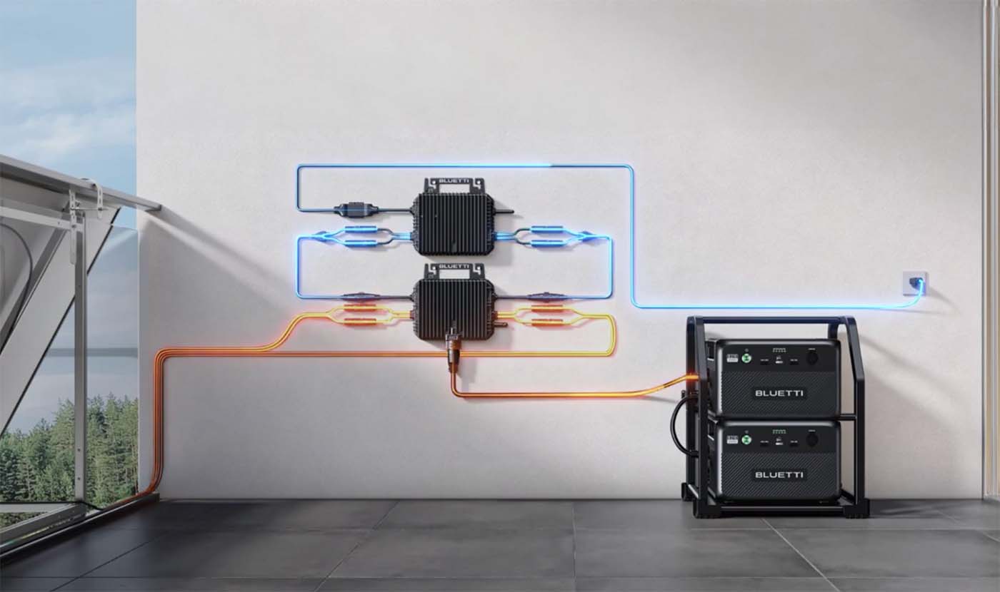 BLUETTI Balkonkraftwerk
