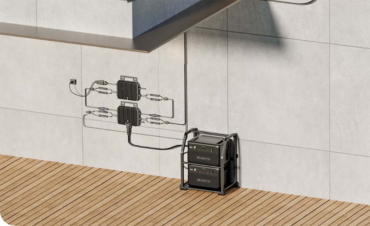 BLUETTI Balkonkraftwerk