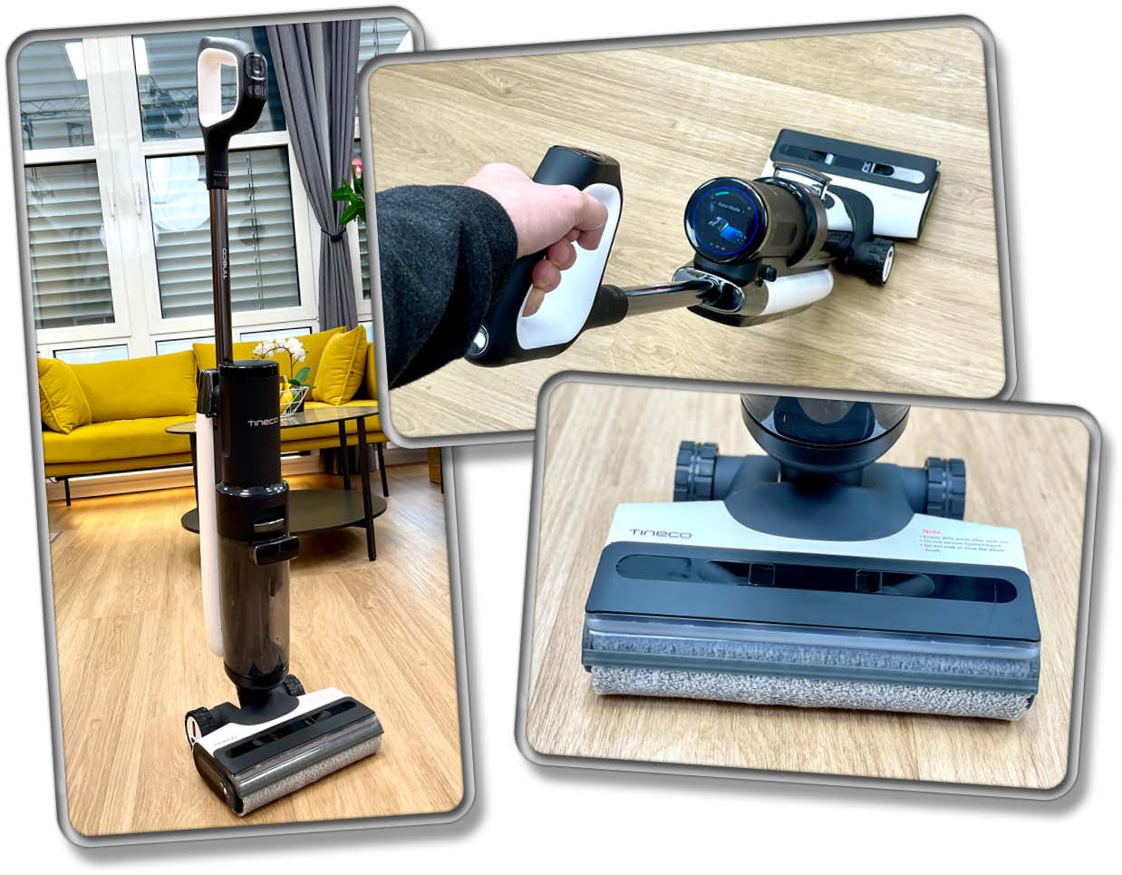 Das Design des Tineco Floor One S7 Combo ist wieder gut gewählt