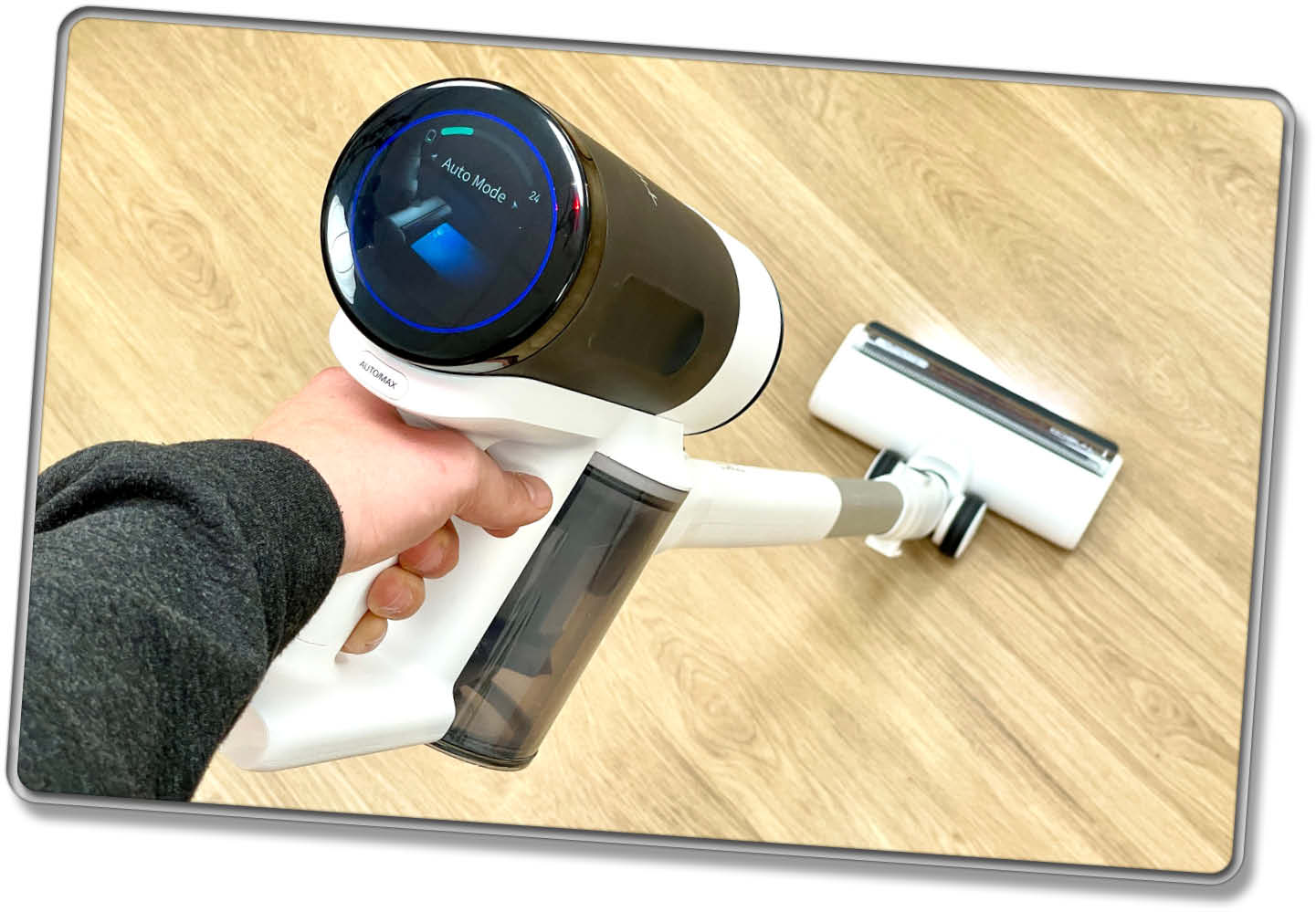 Das Testergebnis als Akkustaubsauger