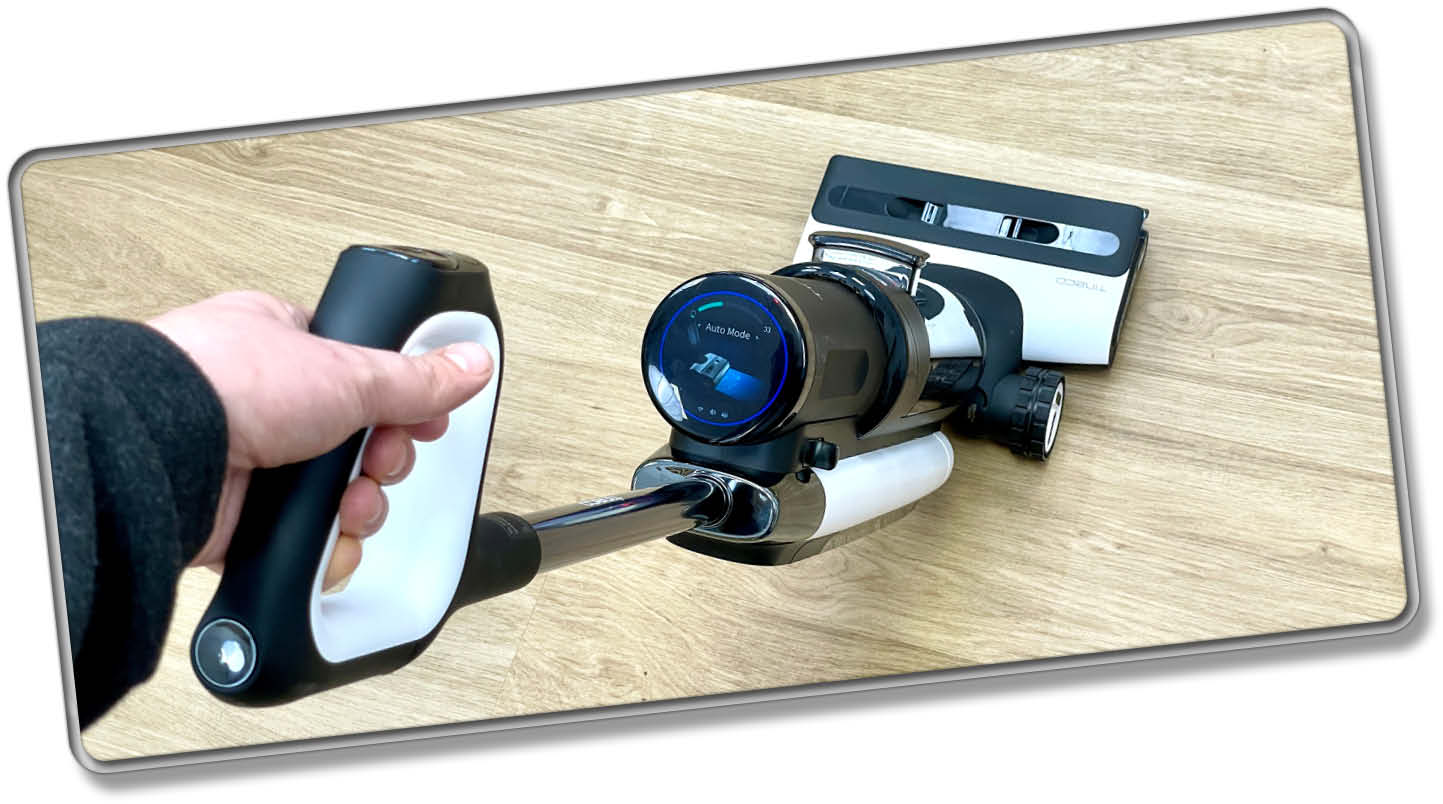 Das Testergebnis als Wischsauger