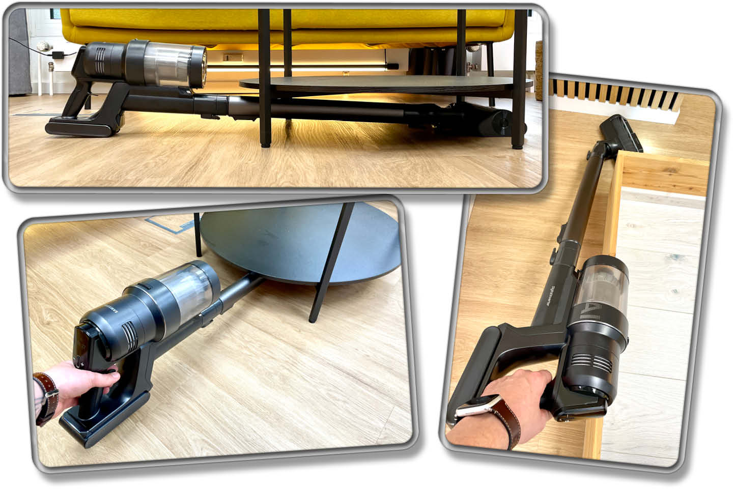 Der Samsung Bespoke Jet AI ist sehr flexibel einsetzbar