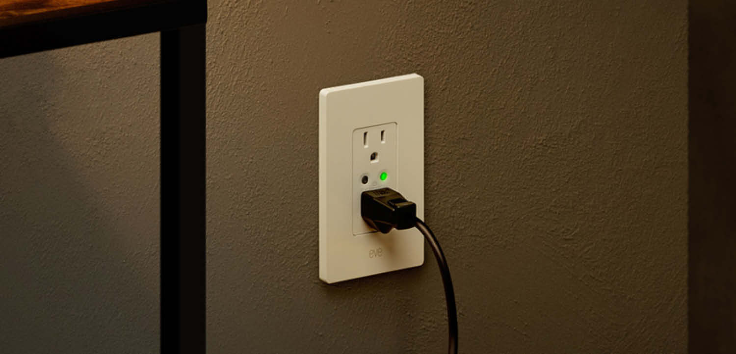 Eve Matter over Thread Steckdose