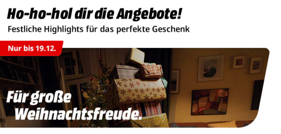 Media Markt Weihnachtsaktion