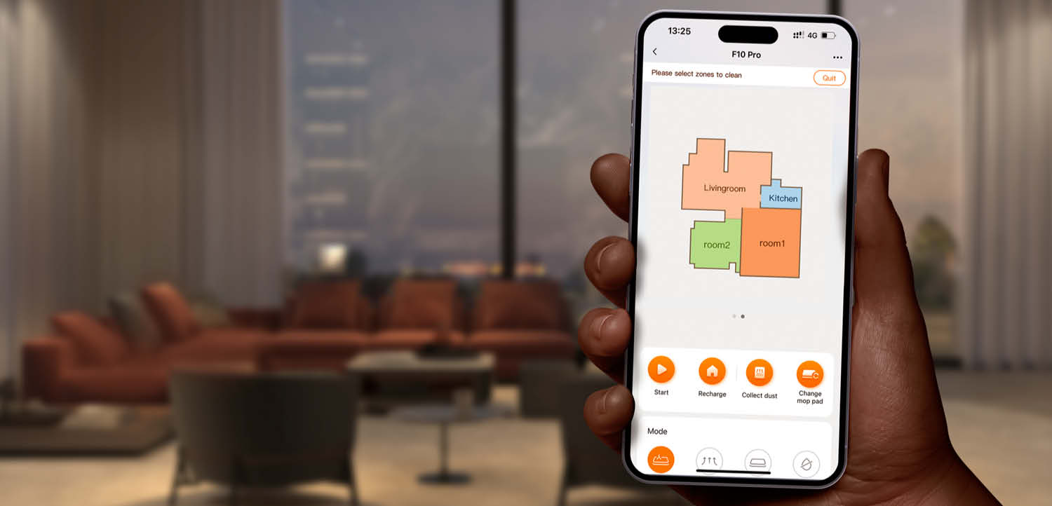 NOESIS Florio - Die Steuerung über App