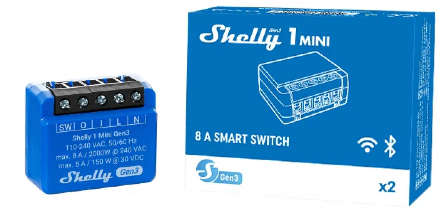 Shelly 1 Mini Gen3