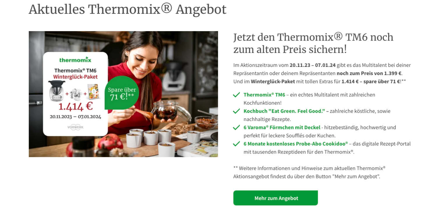 Thermomix wird teurer