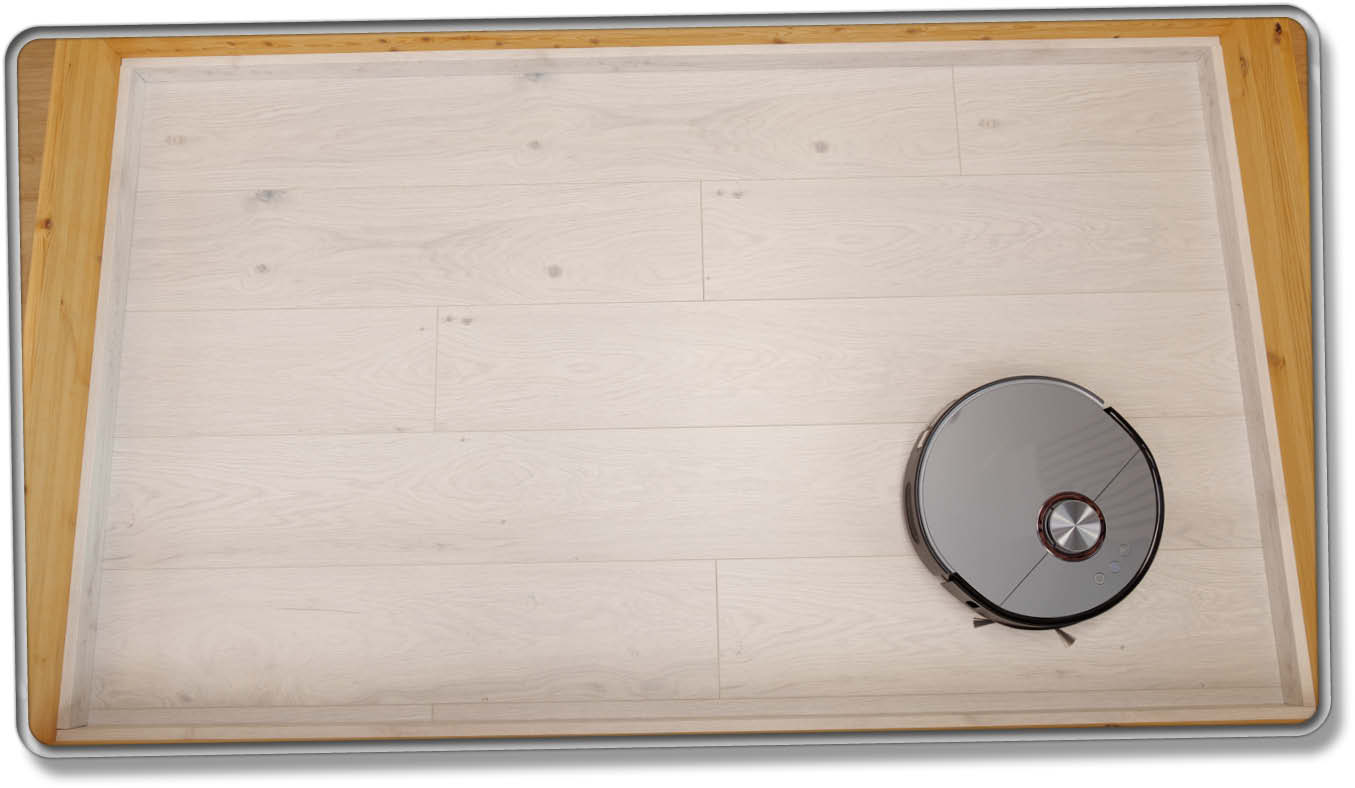 Der 2. Saugdurchgang auf Hartboden