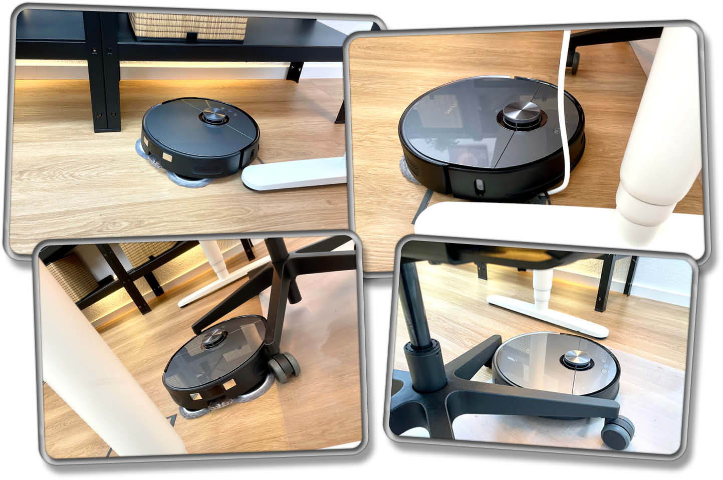 Der Ultenic MC1 nutzt sehr häufig den Bumper für die Navigation