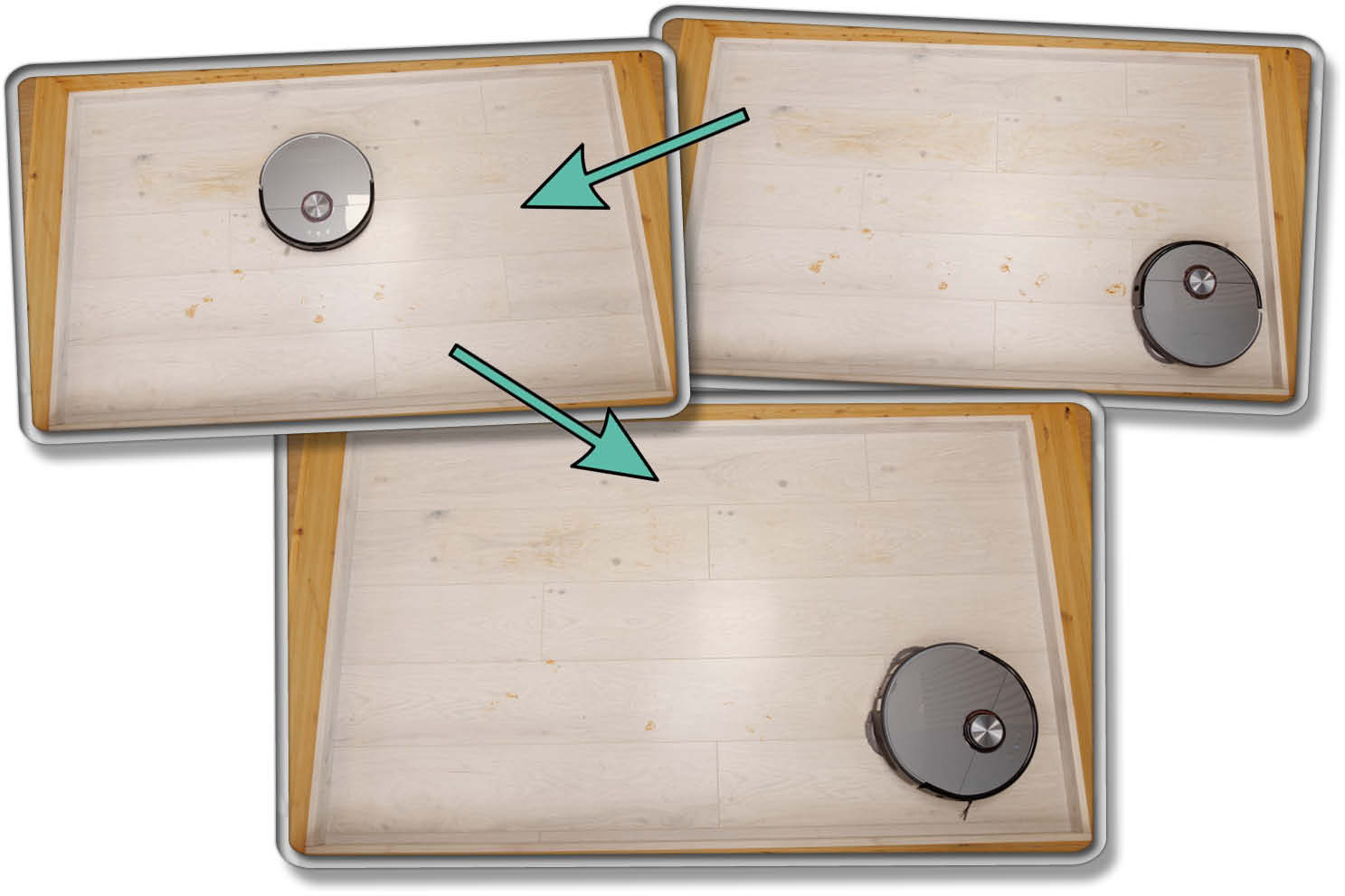 Ultenic MC1 - Die ermittelte Wischleistung