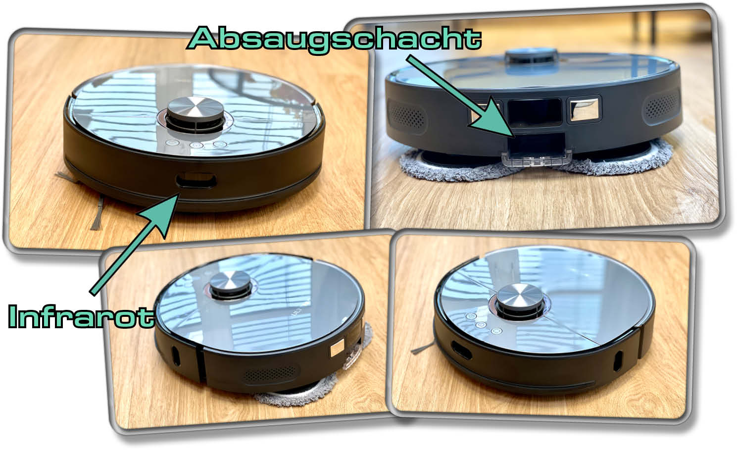 Um den Ultenic MC1 befinden sich zahlreiche Sensoren
