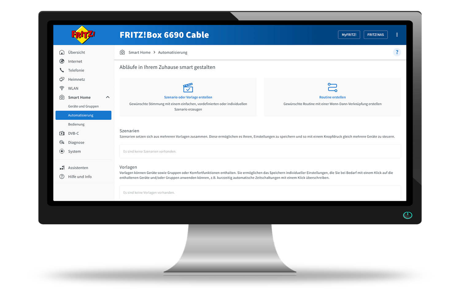 AVM FRITZ!DECT 302 - Web-Ansicht - Automationen