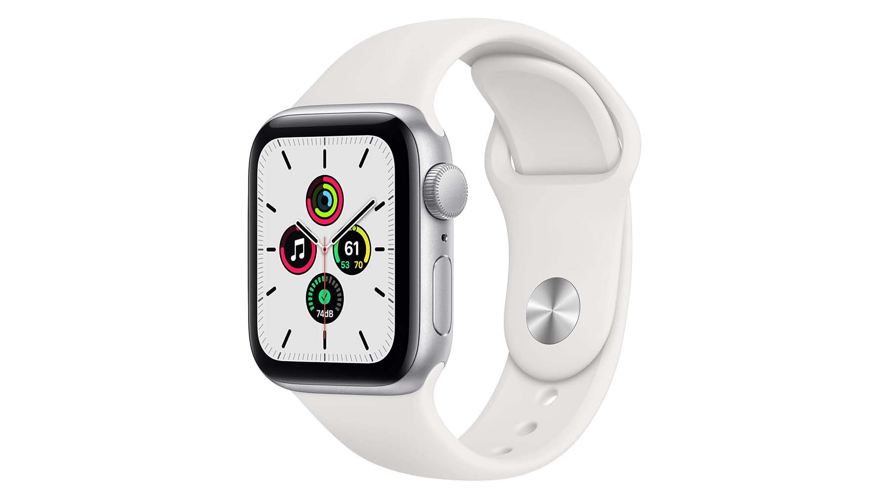 Apple Watch SE 2020 (GPS + Cellular) 40 mm Aluminium Silber