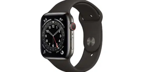 Apple Watch Series 6 (GPS + Cellular) 44 mm Edelstahl Graphit