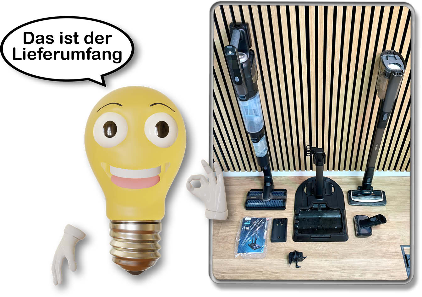 Das ist der Lieferumfang des Philips 9000 Series AquaTrio Cordless