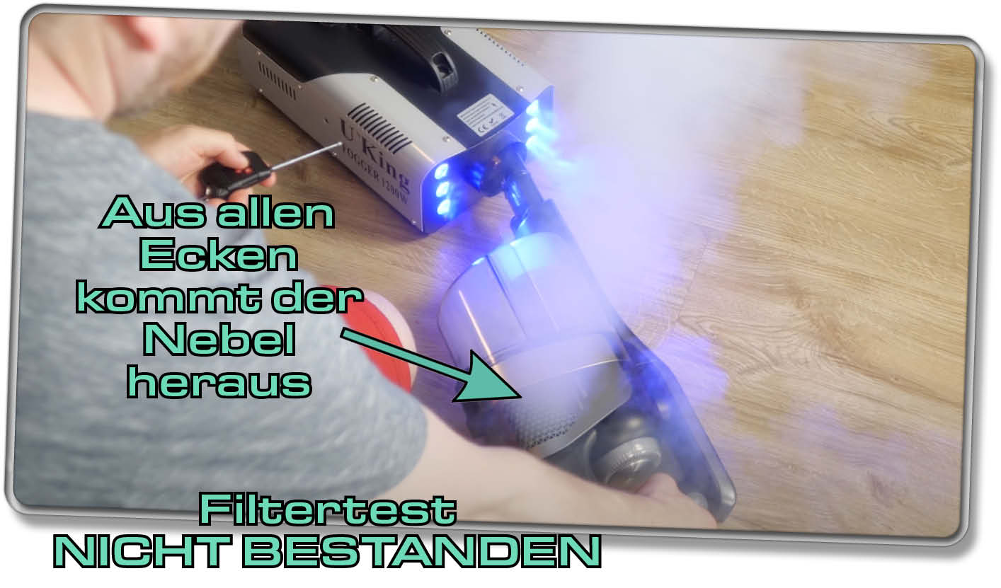 Den Filtertest hat der Philips 9000 Series AquaTrio Cordless leider nicht bestanden