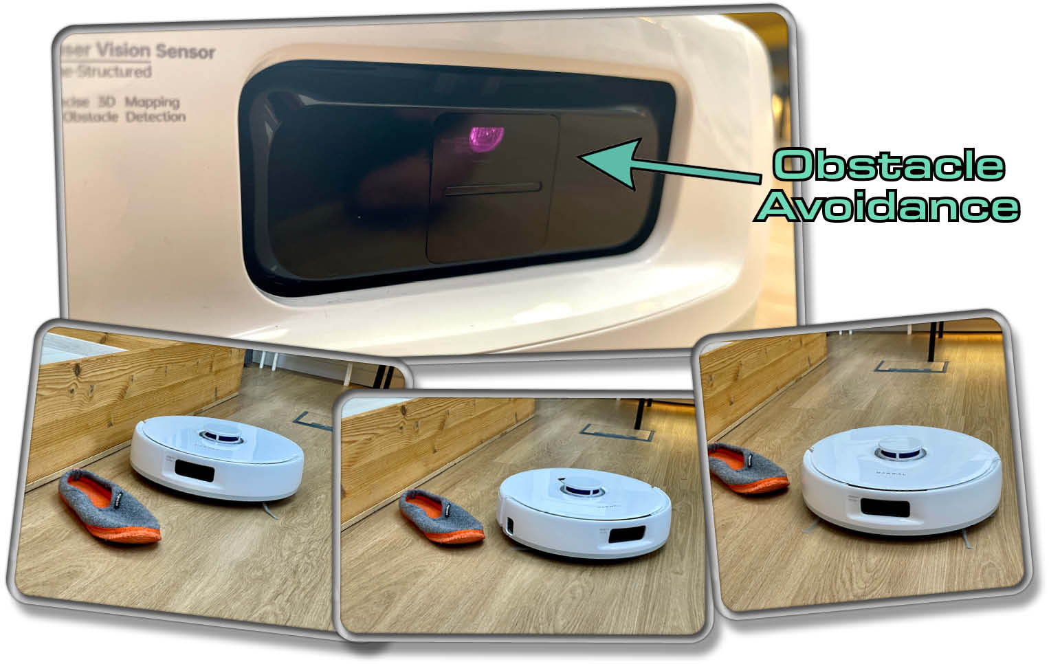 Der Narwal Freo X Ultra hat eine Obstacle Avoidance verbaut, die Hindernisse erkennen kann