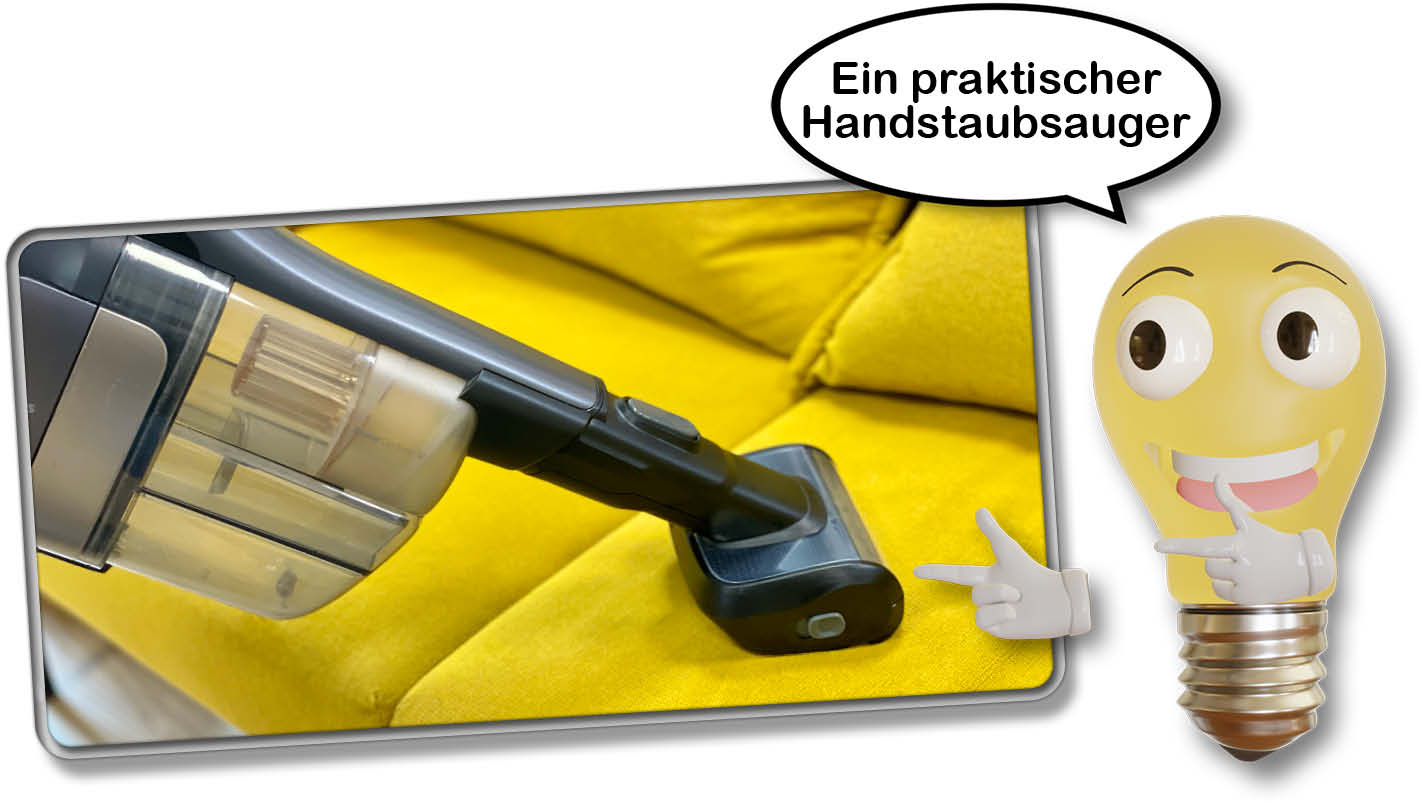 Der Philips 9000 Series AquaTrio Cordless wird in kurzer Zeit zum Handstaubsauger umfunktioniert