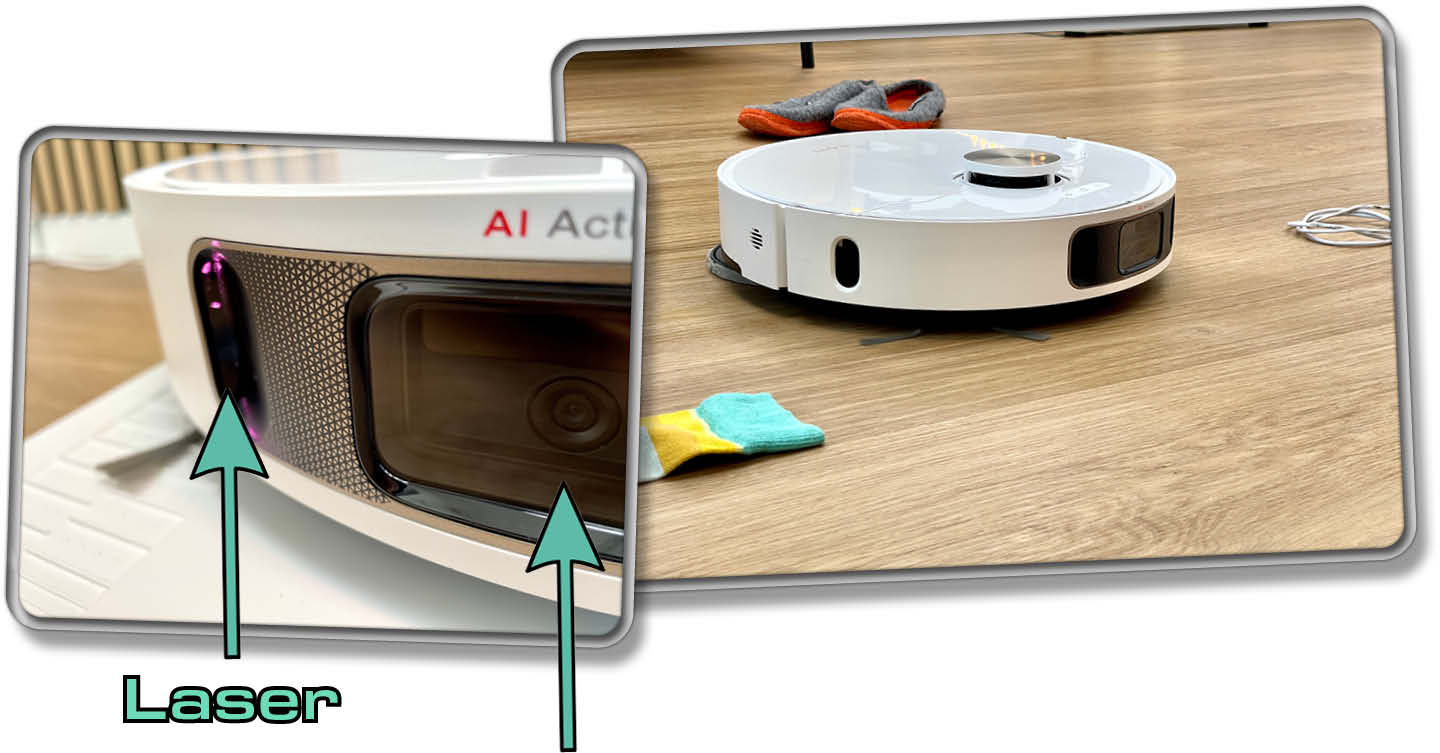 Die Obstacle Avoidance funktioniert sehr präzise und ist zeilweise zu fein eingestellt