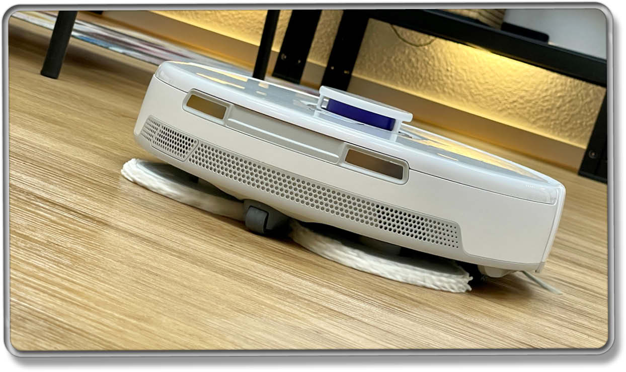 Die rotierende Wischfunktion des Narwal Freo X Ultra