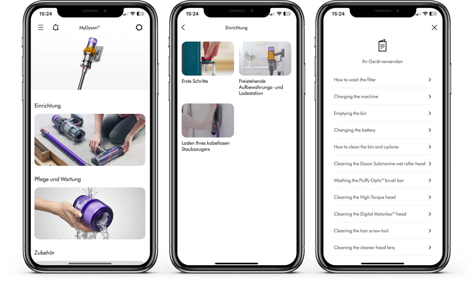 Dyson V15s Detect Submarine - Das ist die App