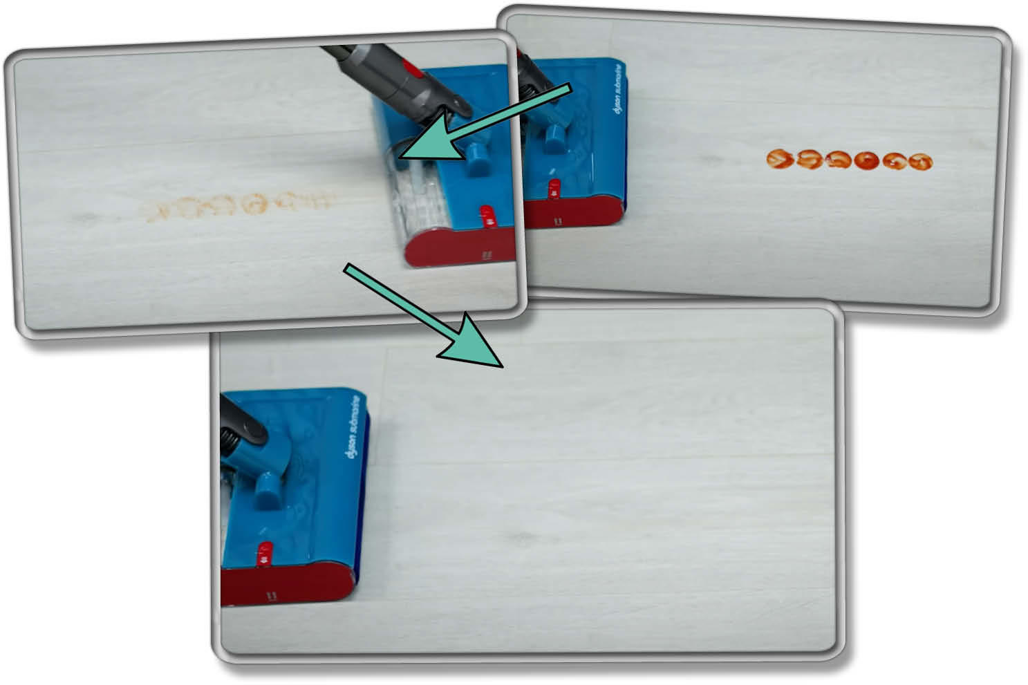 Dyson V15s Detect Submarine - Flüssige Verschmutzung