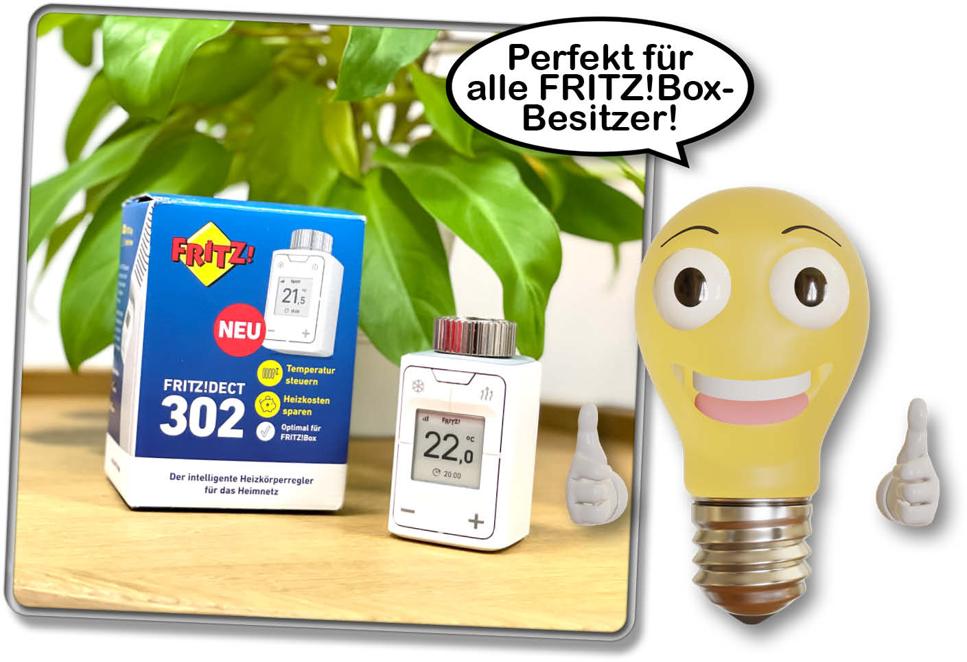FAZIT - Das FRITZ!DECT 302 von AVM lohnt sich für alle Besitzer einer DECT-fähigen FRITZ!Box