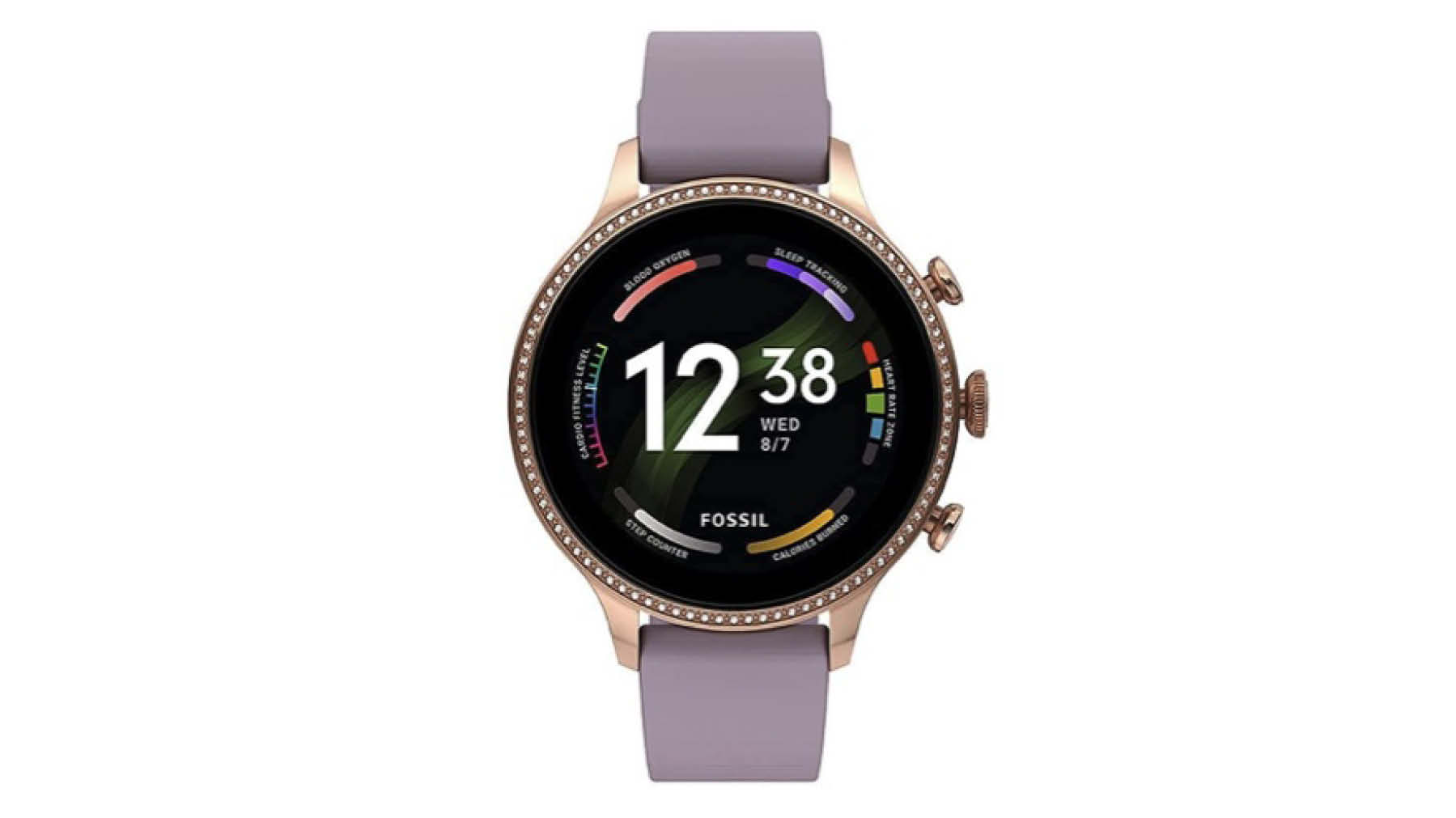 Fossil Gen 6 (GPS) 42 mm Gold:Violett