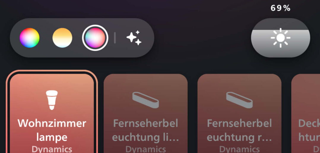 Hue bringt dritten Farbkreis in die App