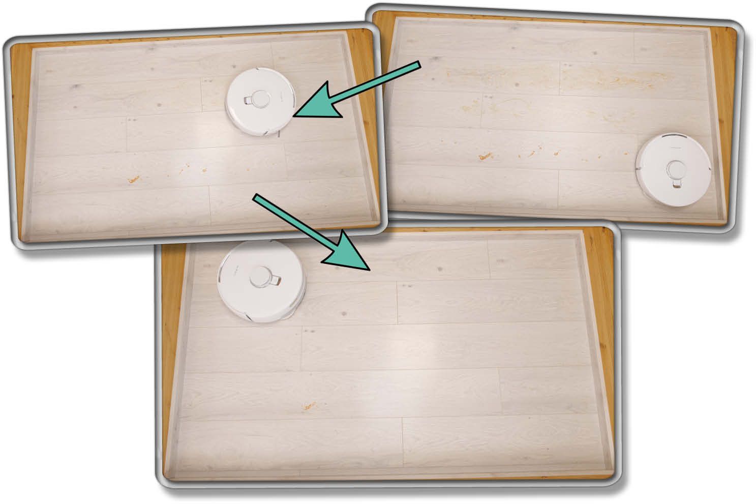 Narwal Freo X Ultra - Die eindrucksvoll zur Schau gestellte Wischleistung