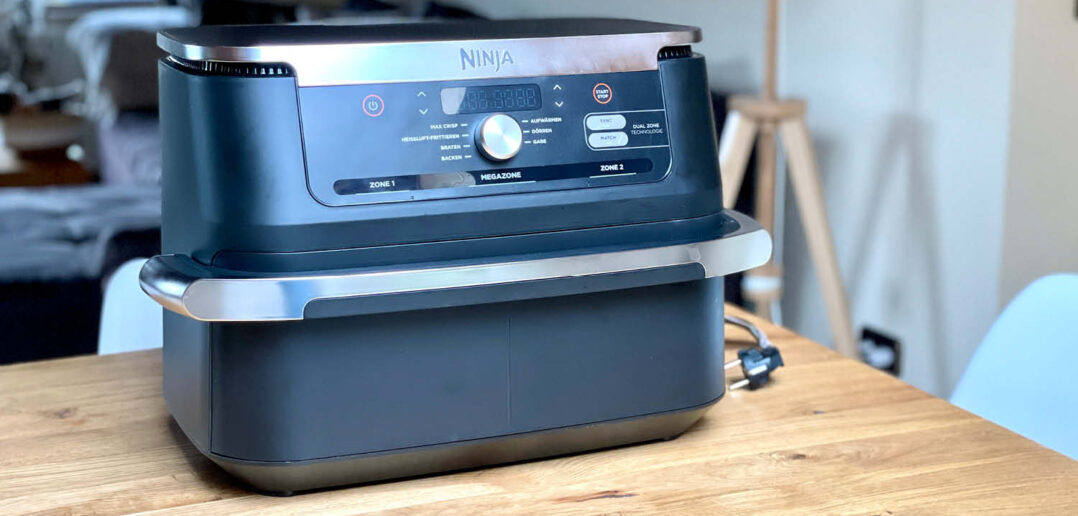Ninja Foodi FlexDrawer Heißluftfritteuse 10,4 Liter - Wir haben die gigantische Fritteuse getestet!