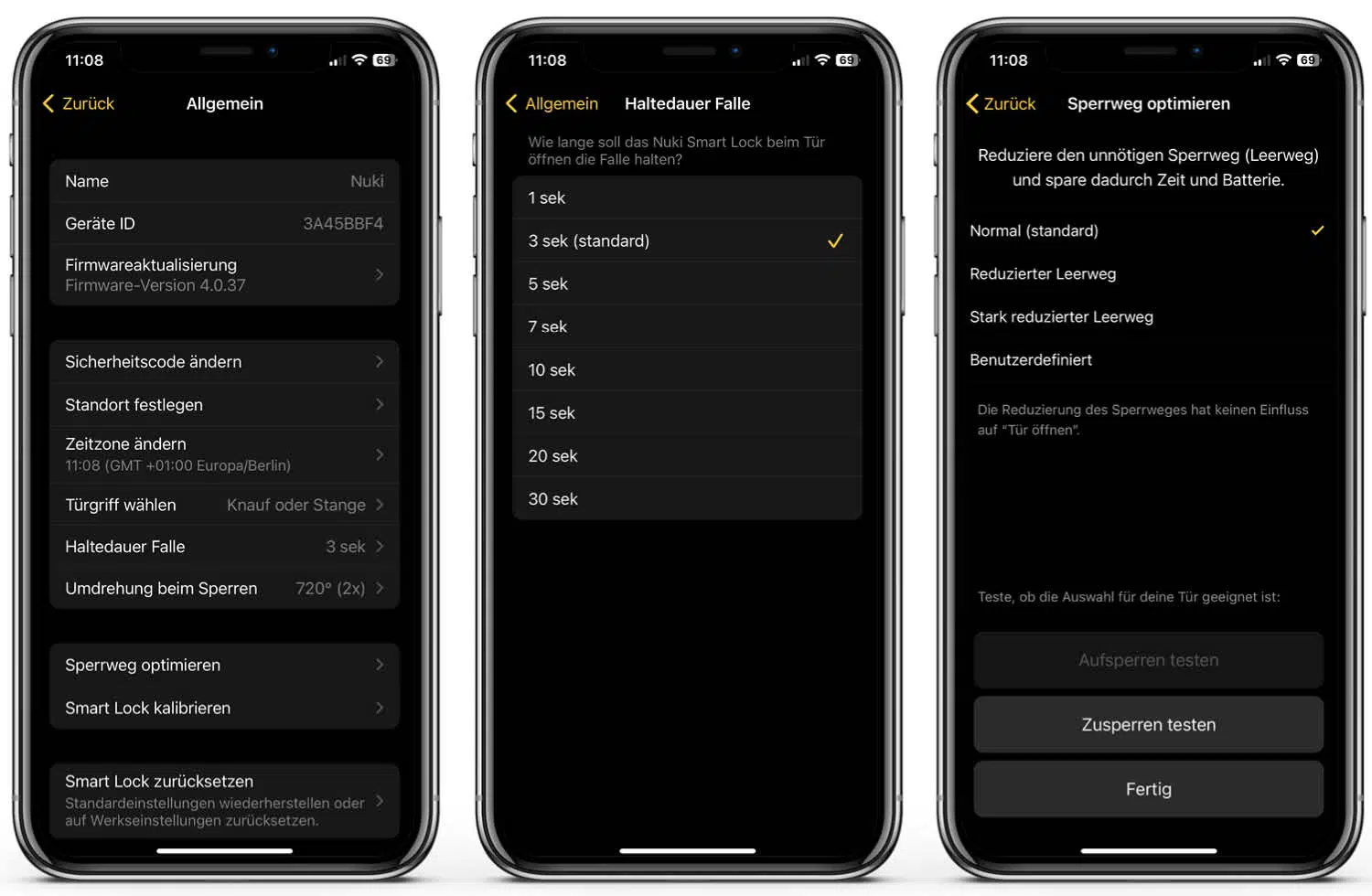 Nuki Smart Lock 4.0 Pro - App - Allgemeines