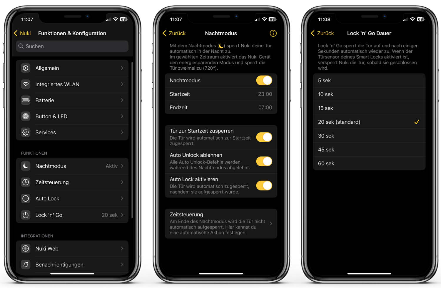 Nuki Smart Lock 4.0 Pro - App - Funktion & Konfiguration