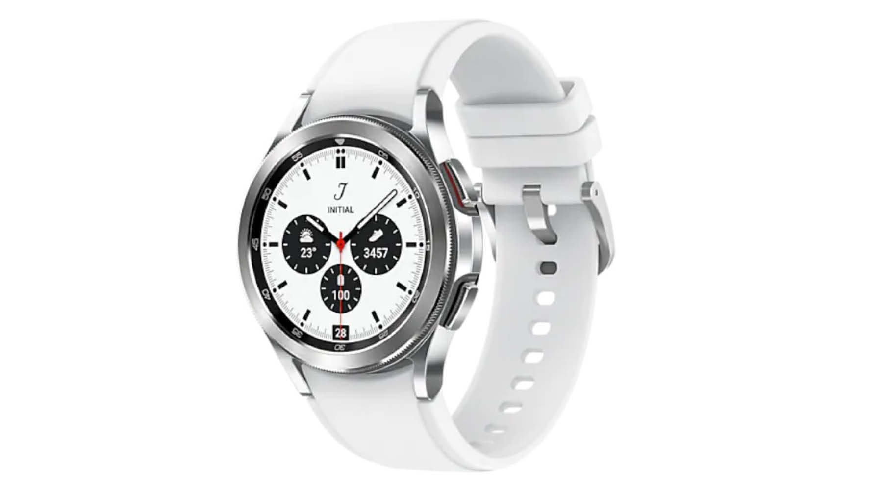 Samsung Galaxy Watch4 Classic (Bluetooth) 42 mm Edelstahl Silver