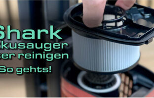 Shark Filter reinigen