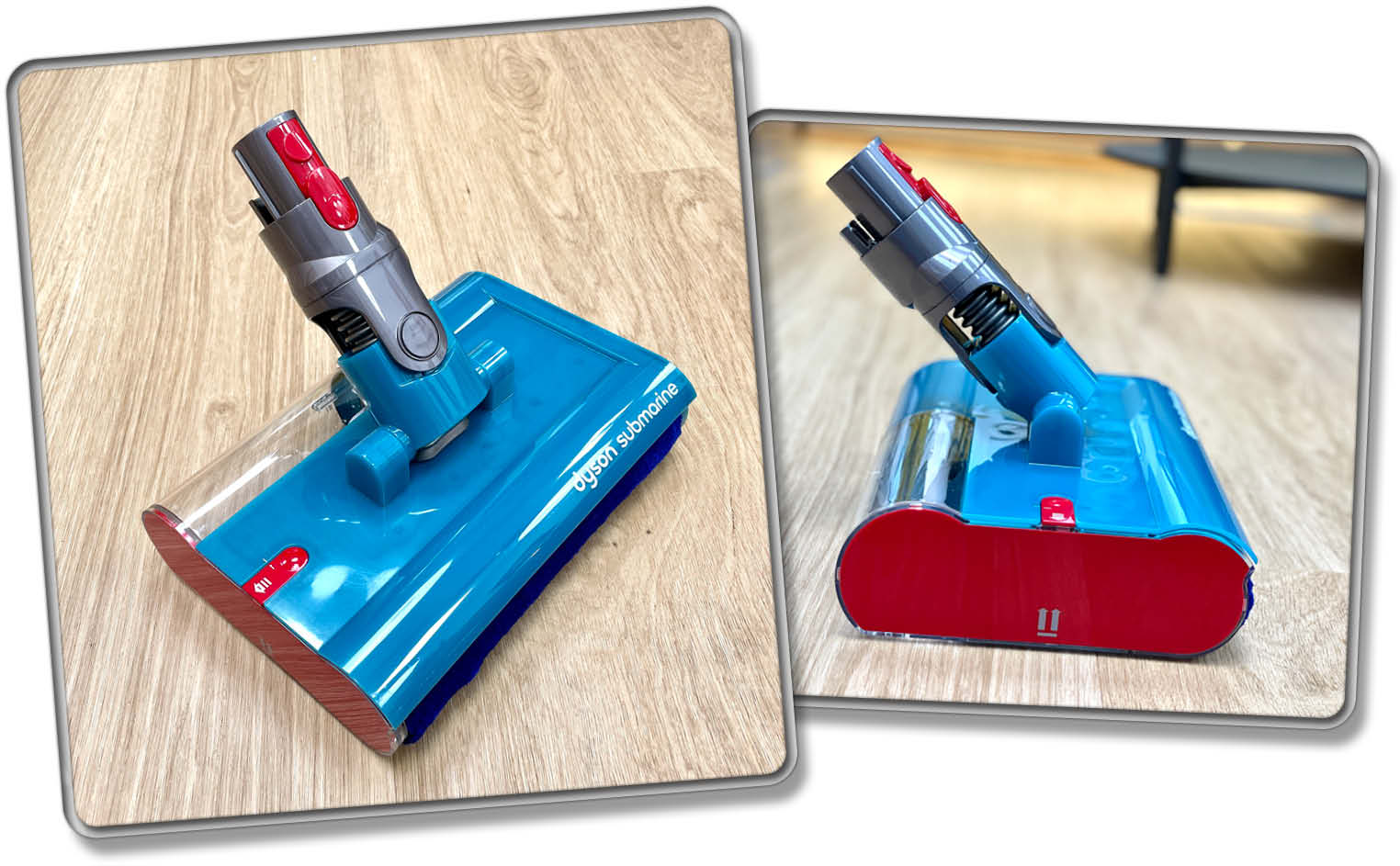 So sieht der Dyson Submarine Wischaufsatz aus