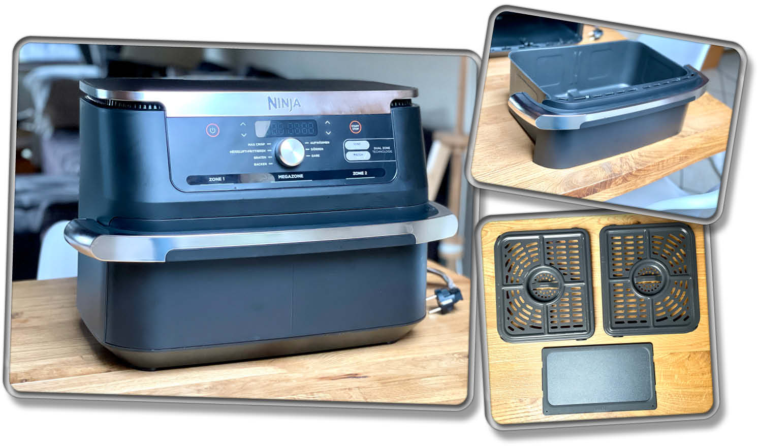 So sieht die große Ninja Foodi FlexDrawer aus