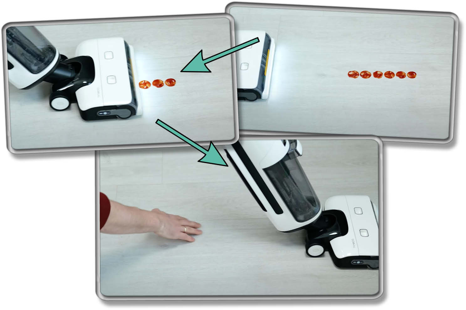 Tineco Floor One S7 Steam - Flüssiges Ketchup