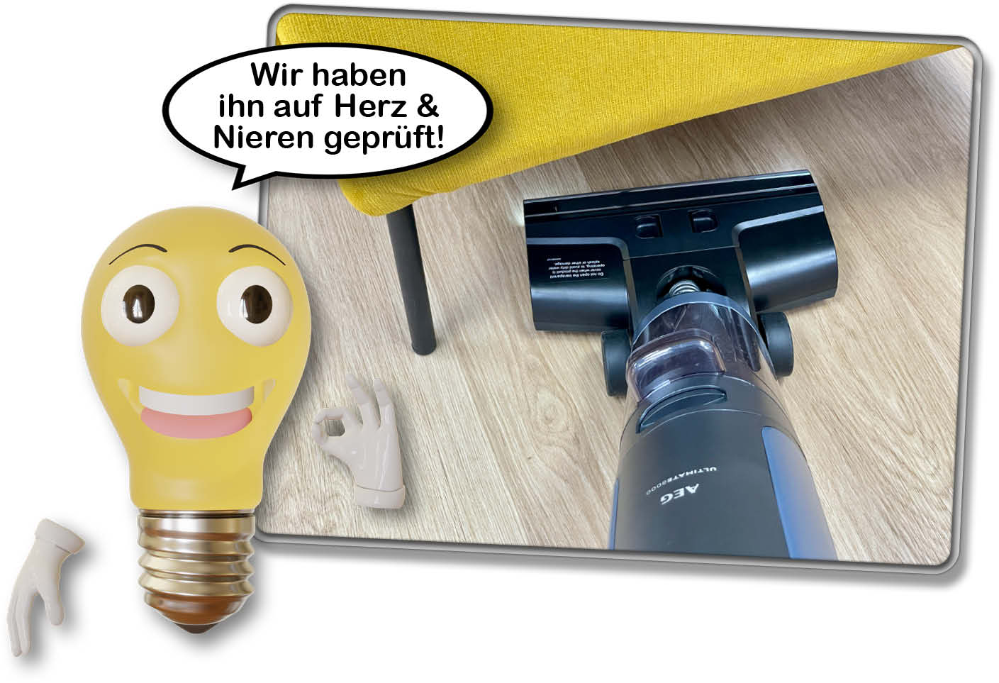 Wir haben den AEG Wischsauger auf Herz und Nieren geprüft