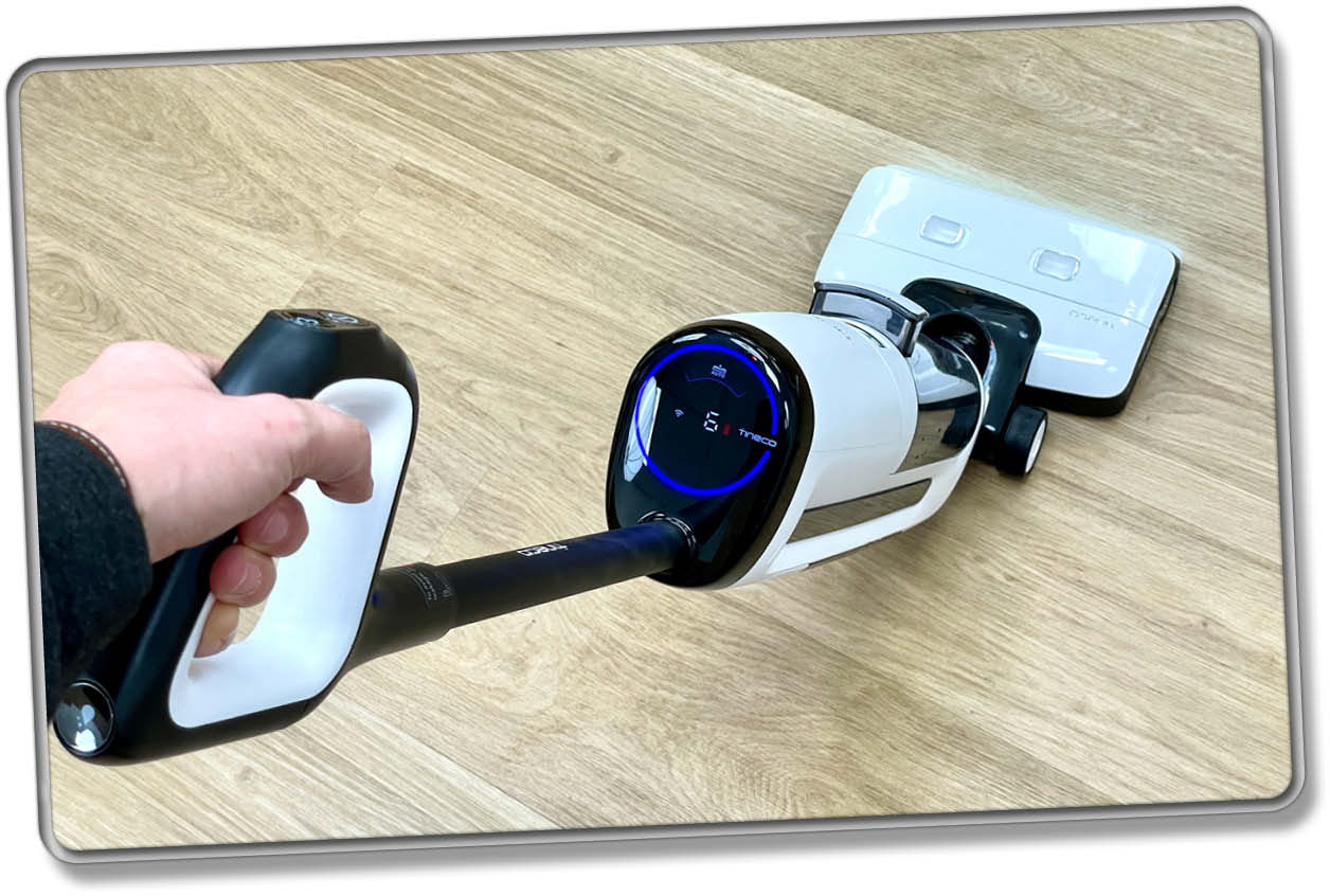 Wir haben getestet, wie Alltagstauglich der Tineco Floor One S7 Steam ist.