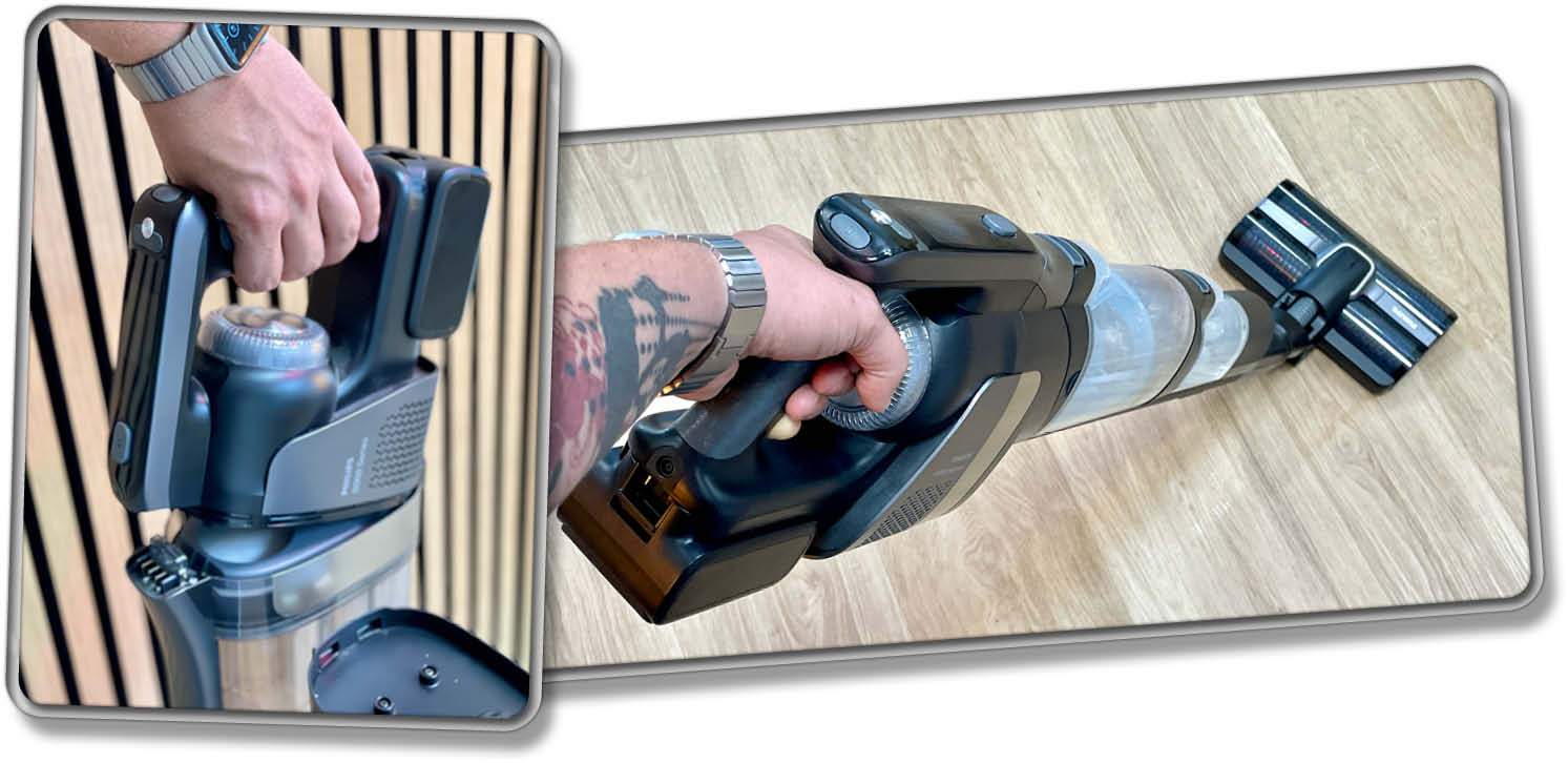 Wir haben uns das Wischmodul des Philips 9000 Series AquaTrio Cordless genauer angeschaut