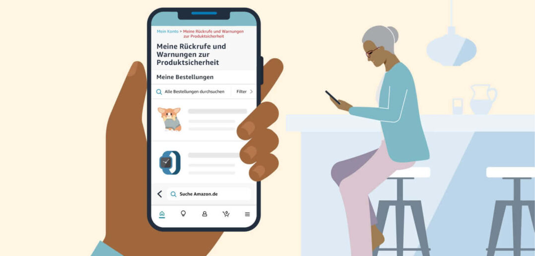 Amazon Rückrufe