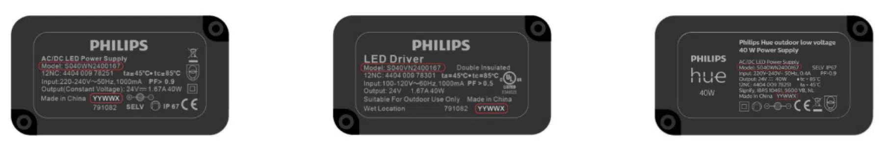 Philips Hue Outdoor 40-Watt-Netzteil